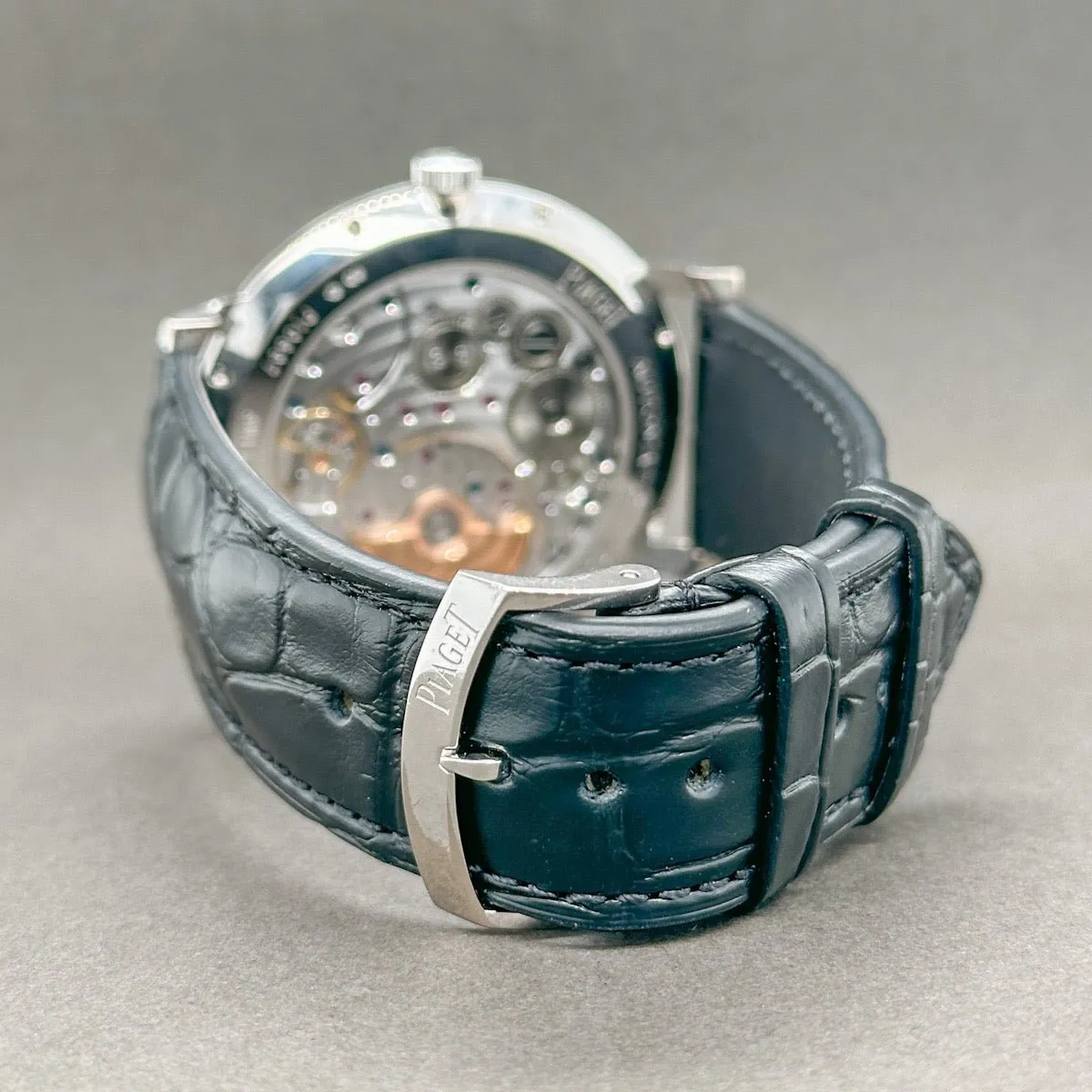 Estate 18K W Gold Piaget Altiplano Men’s Automatic Watch Ref#P10697