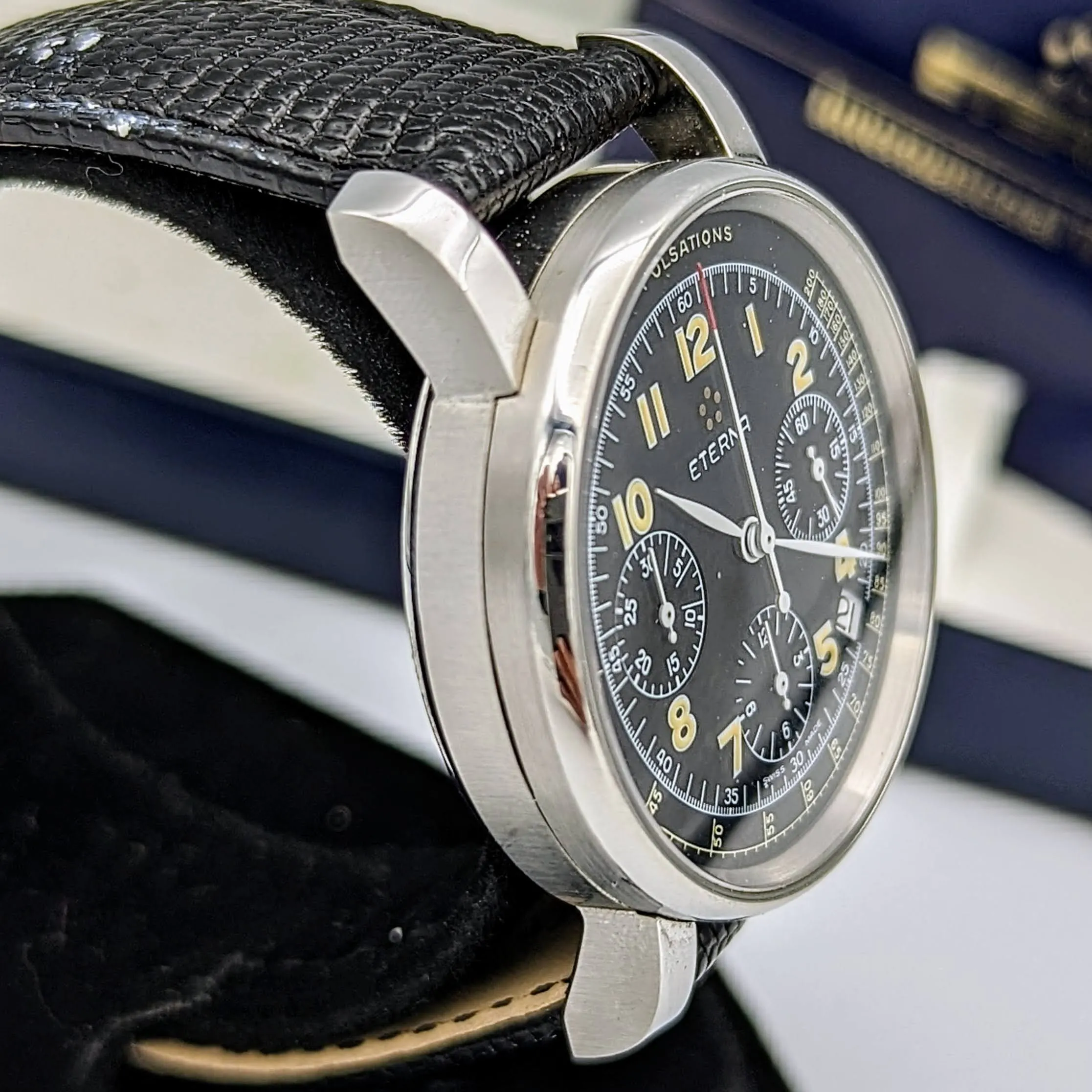 ETERNA Air Force Pulsometer Chronograph - Doctor's Watch - Special Edition No. 032