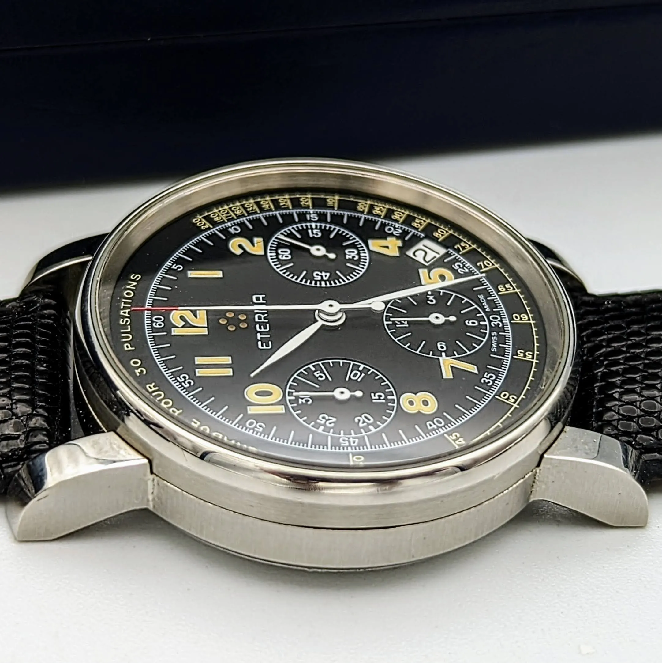 ETERNA Air Force Pulsometer Chronograph - Doctor's Watch - Special Edition No. 032