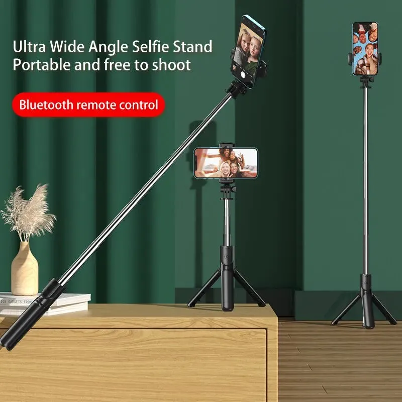Extendable Tooth Selfie Stick with Remote