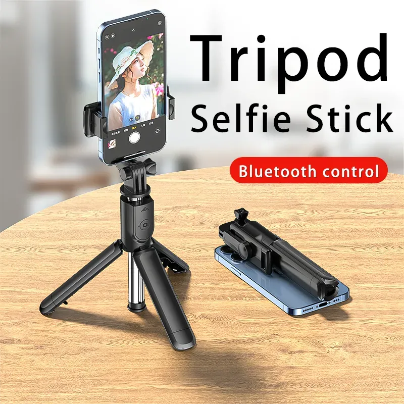 Extendable Tooth Selfie Stick with Remote