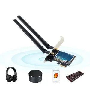 Fenvi 1200mbps Dual Band Wifi Card with Bluetooth4.0