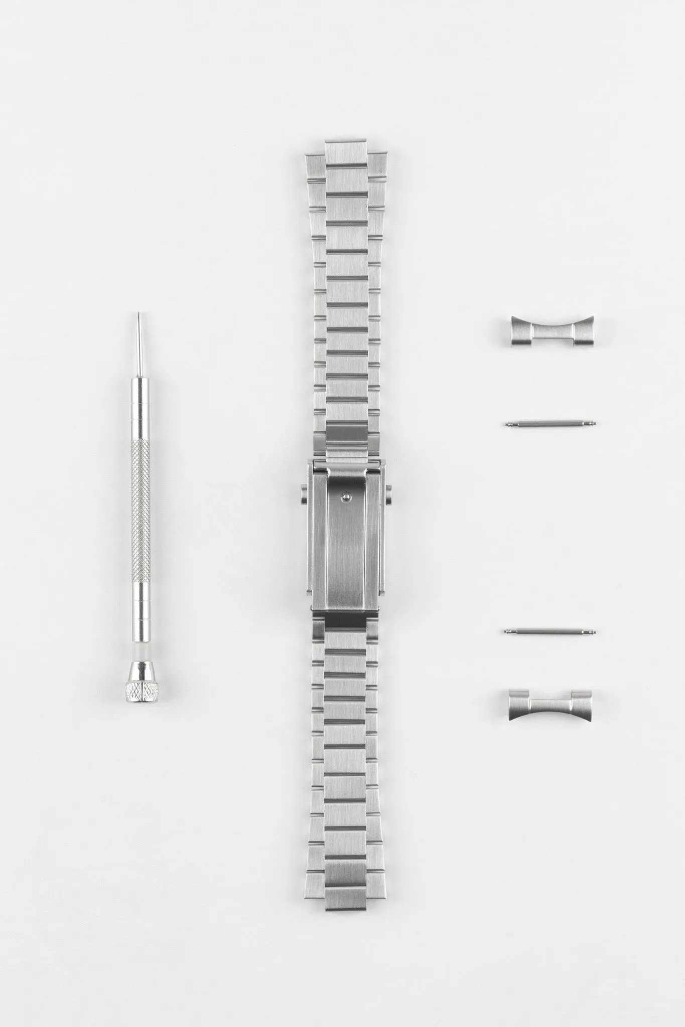 Forstner PRESIDENT (1450) Stainless Steel Watch Bracelet for OMEGA Seamaster