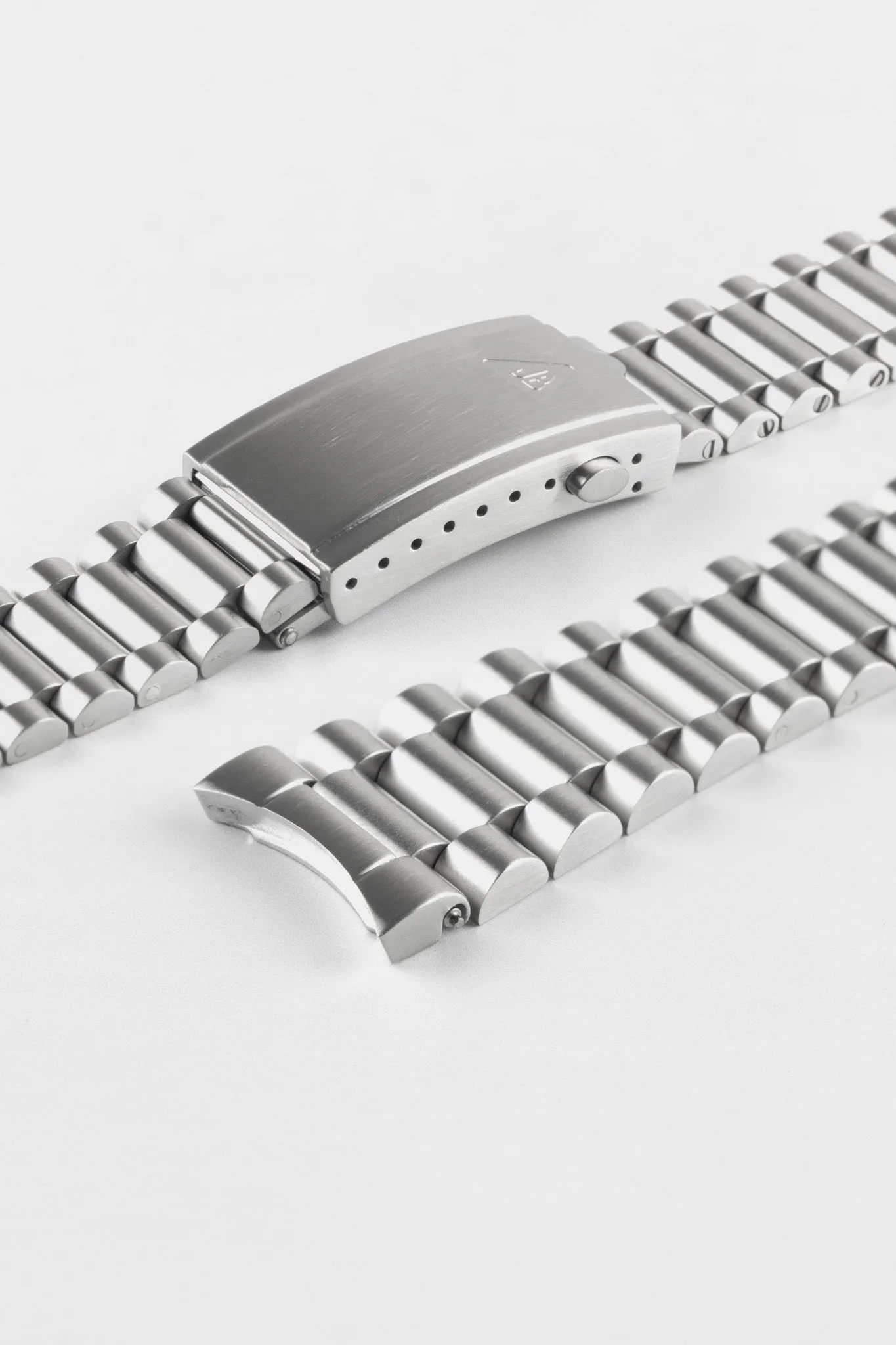 Forstner PRESIDENT (1450) Stainless Steel Watch Bracelet for OMEGA Seamaster