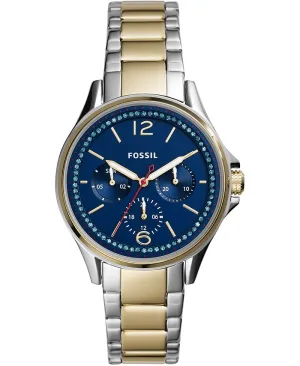 Fossil ES4920 Sade Two-Tone Stainless Steel Bracelet Women Watches Lexor Miami