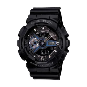 G-Shock Bluetooth Connected with 54X48 MM Black Round Dial Resin Band Strap. GA110-1B