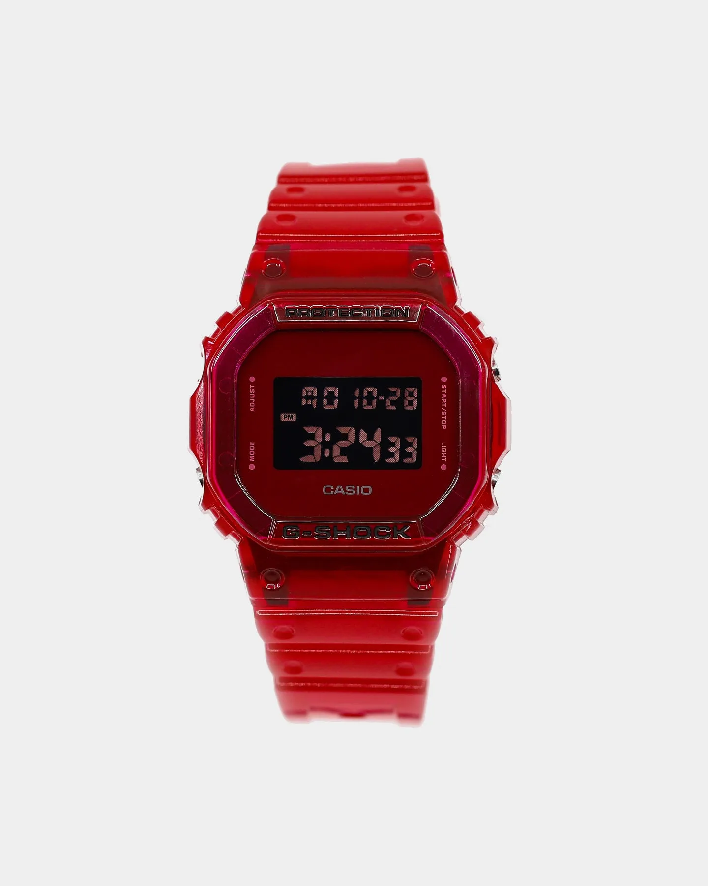 G Shock DW5600SB Jelly Series Red