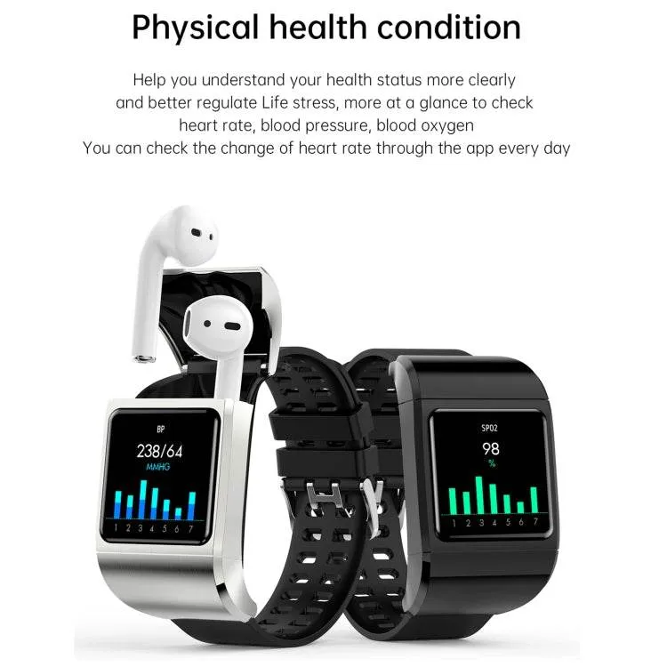 G36pro Smartwatch with 1.3" IPS Display, Earphone Support, Blood Pressure & Sleep Monitoring Features
