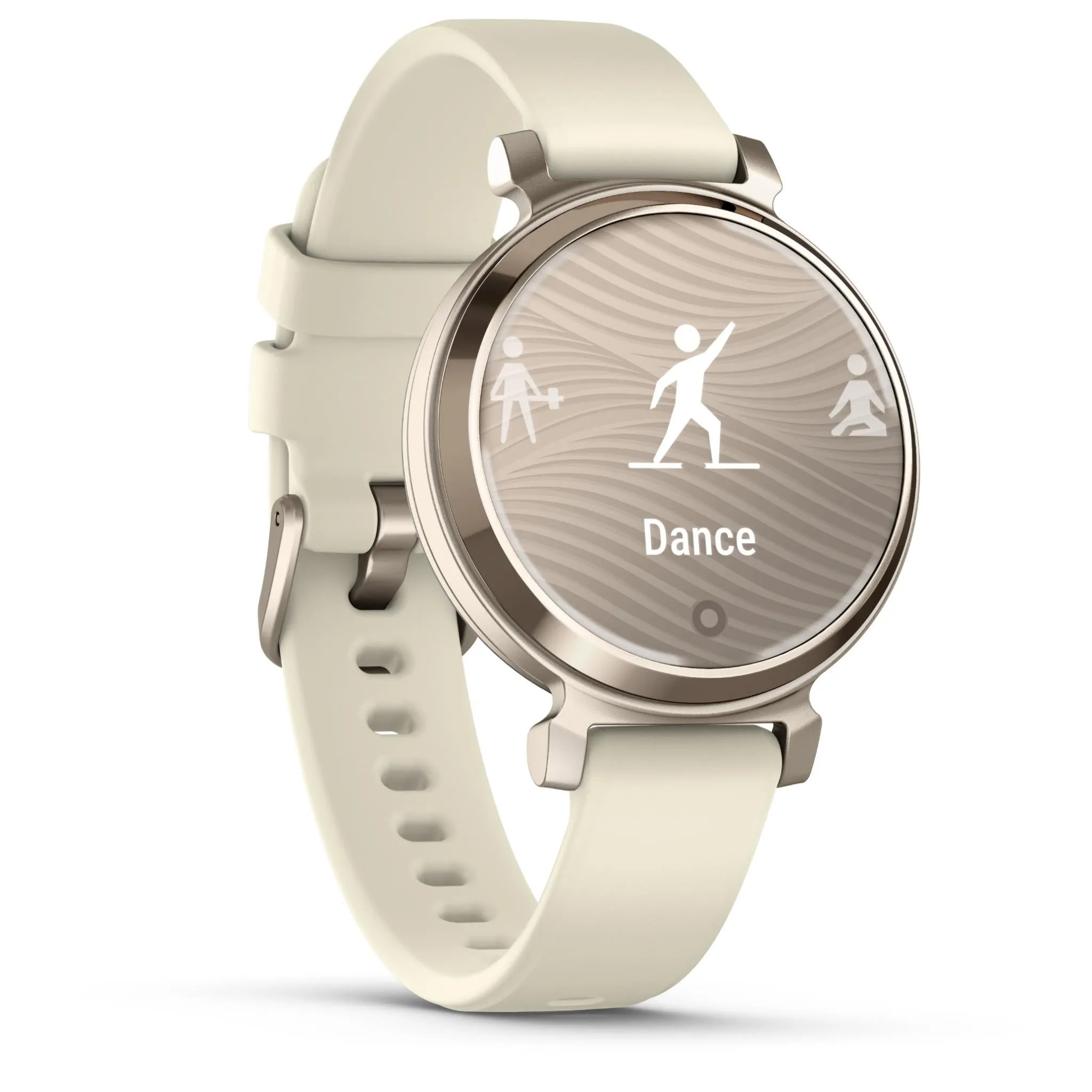 Garmin Lily 2 with Silicone Band (Cream Gold/Coconut) - AU Version