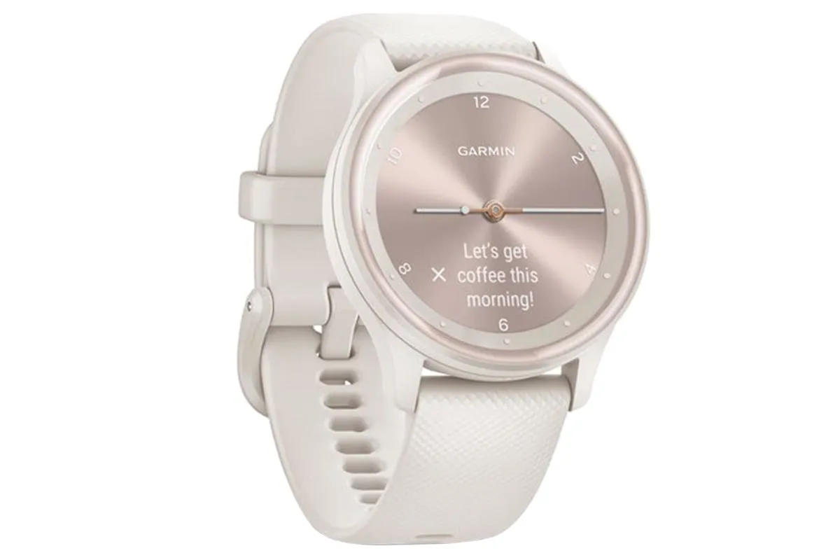 Garmin Vivomove Sport | Ivory/Peach Gold