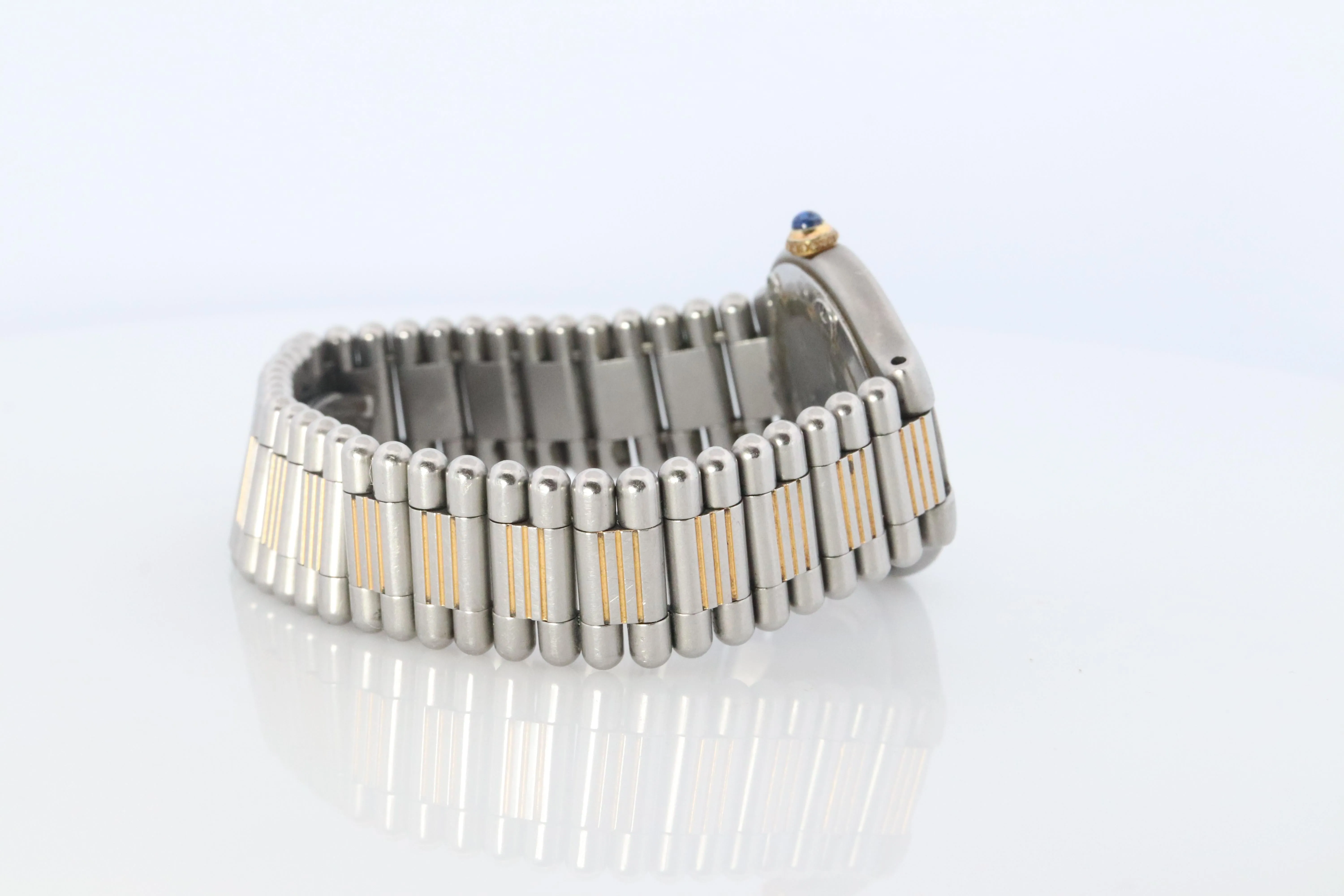 Genuine Cartier 9010 Watch. Must de Cartier 21 Stainless Steel Quartz Watch.