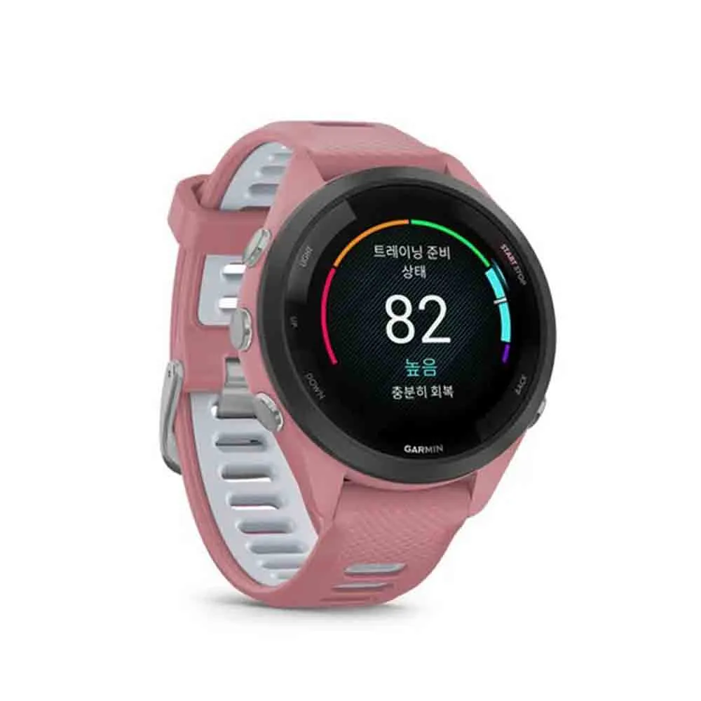 GPS智慧心率進階跑錶 Forerunner 265s Pink 1.1吋錶面