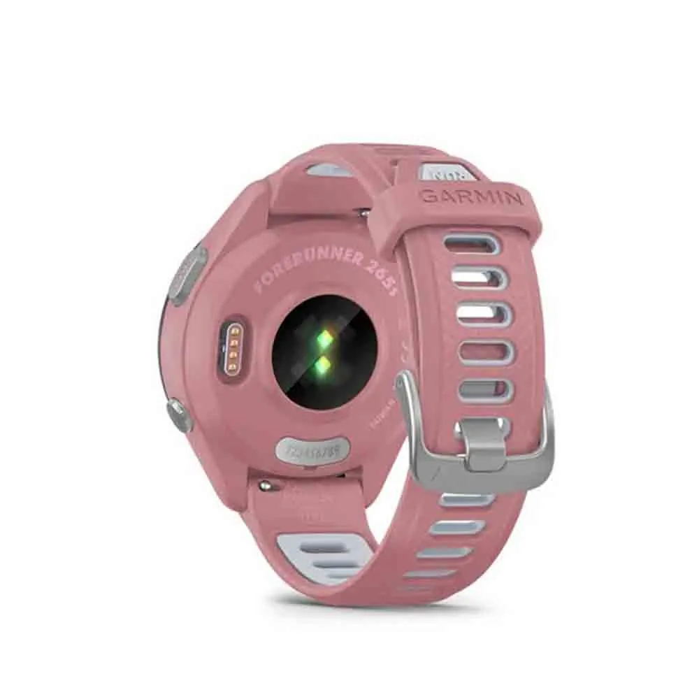 GPS智慧心率進階跑錶 Forerunner 265s Pink 1.1吋錶面
