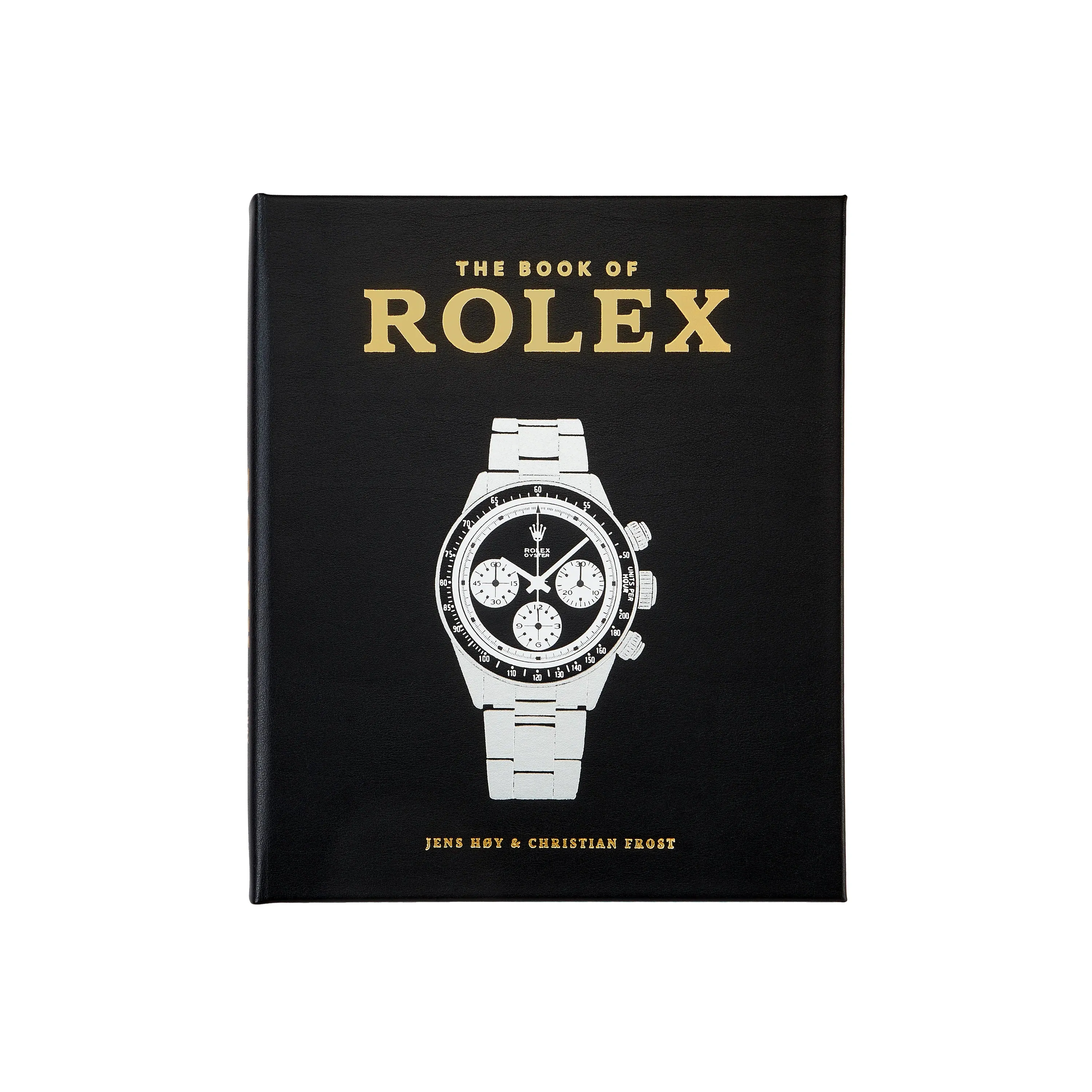 Graphic Image The Book of Rolex Black Bonded Leather