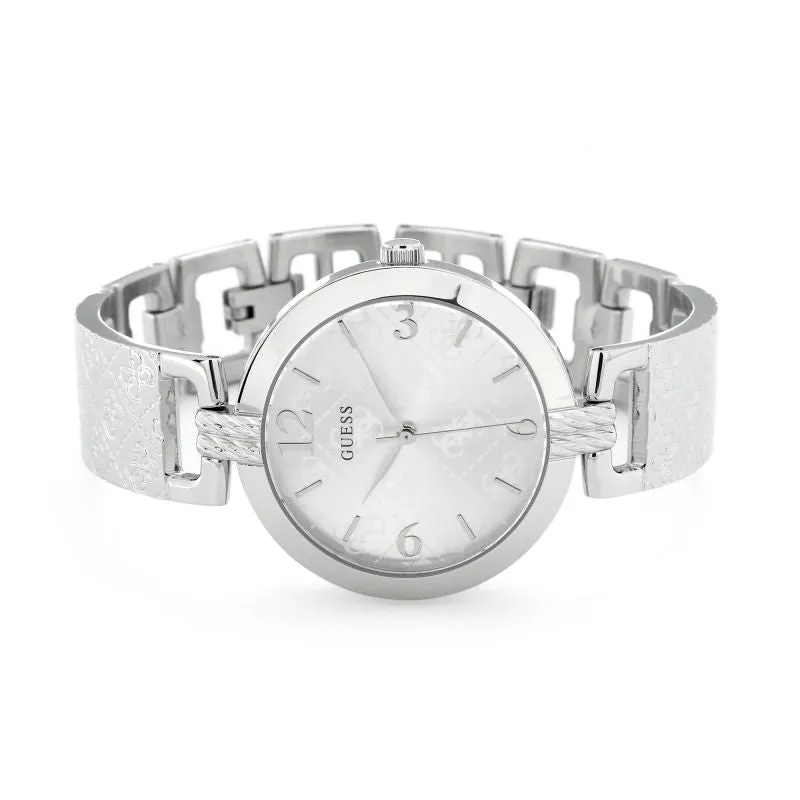 Guess W1228L1 Ladies Silver G Luxe Watch