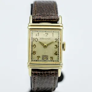 HAMILTON 1941 LESTER Watch Grade 982 19 Jewels USA Made Wristwatch