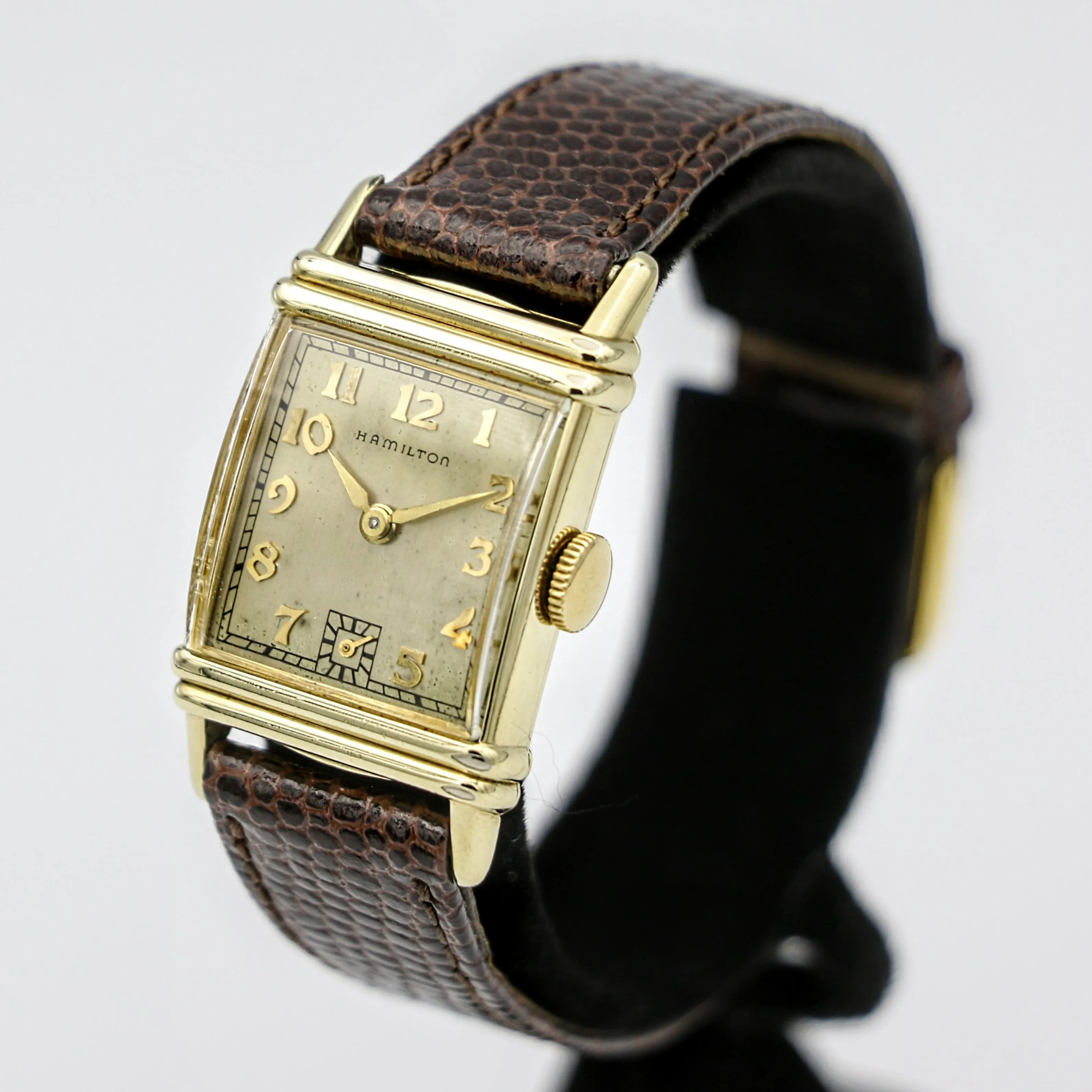 HAMILTON 1941 LESTER Watch Grade 982 19 Jewels USA Made Wristwatch