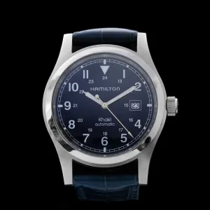 Hamilton - 2010 Khaki Automatic 'Blue Dial'