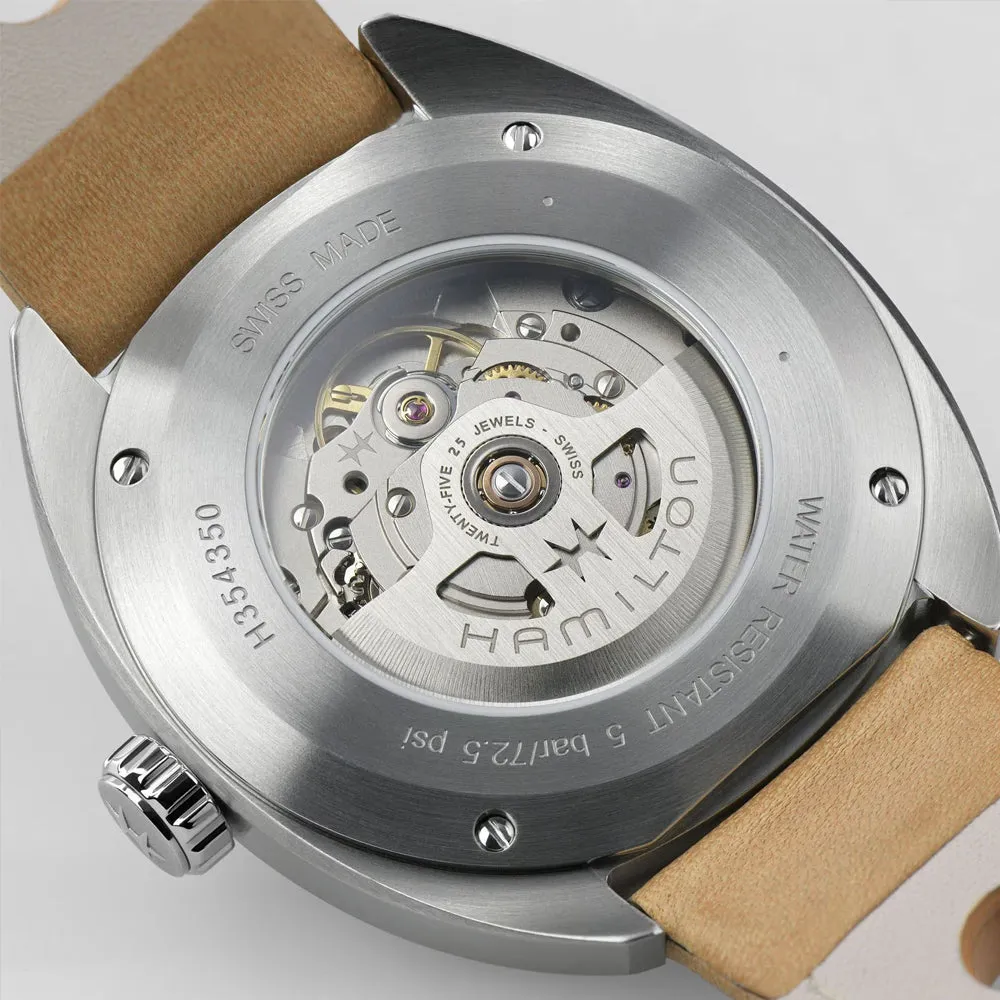 Hamilton American Classic Pan Europ Day Date Auto Strap Watch H35435820