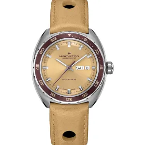 Hamilton American Classic Pan Europ Day Date Auto Strap Watch H35435820