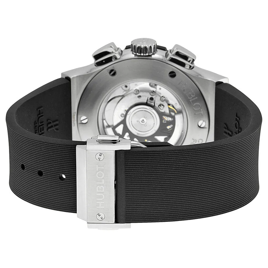 Hublot Classic Fusion Black Dial Titanium BLack Rubber Men's Watch 521NX1170RX 521.NX.1170.RX