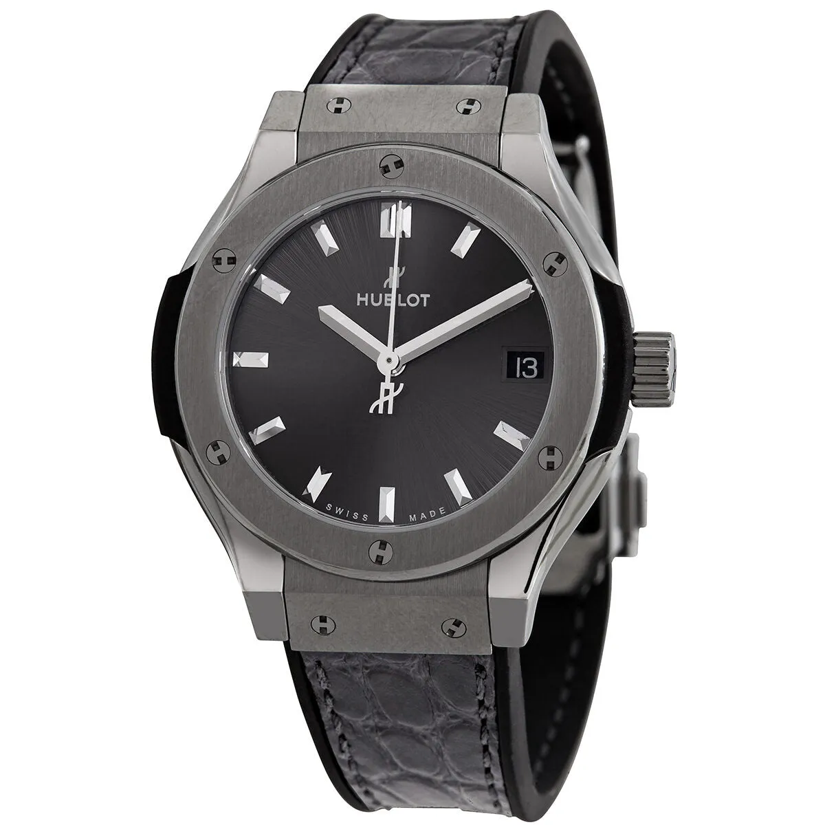 Hublot Classic Fusion Quartz Titanium 33mm Watch 581.NX.7071.LR