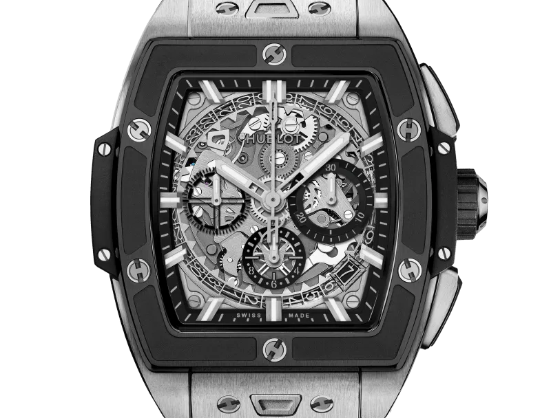 Hublot Spirit of Big Bang Chronograph Titanium & Black Ceramic Man's Watch