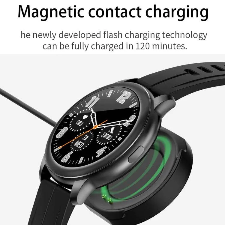 IP67 Waterproof Smart Watch with 1.3" IPS Color Screen - Sleep, Heart Rate, and Blood Pressure Monitoring