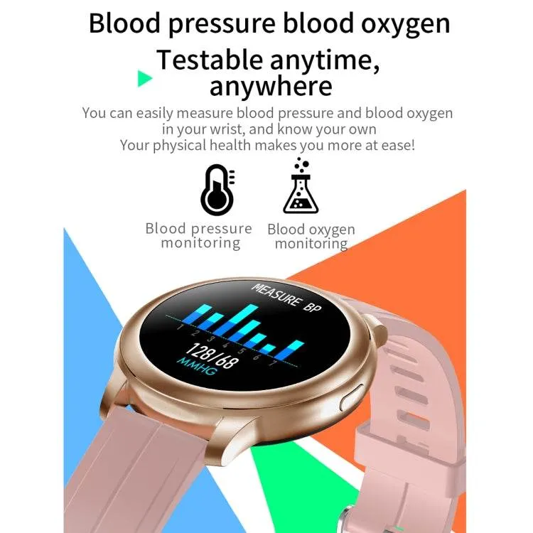 IP67 Waterproof Smart Watch with 1.3" IPS Color Screen - Sleep, Heart Rate, and Blood Pressure Monitoring