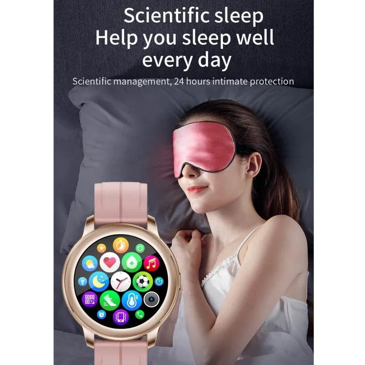 IP67 Waterproof Smart Watch with 1.3" IPS Color Screen - Sleep, Heart Rate, and Blood Pressure Monitoring