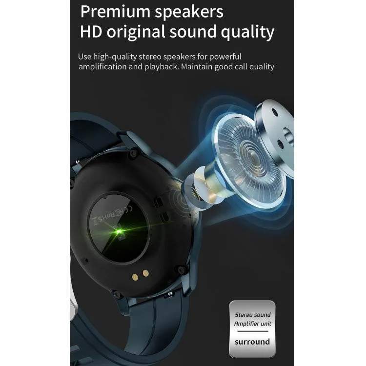 IP67 Waterproof Smart Watch with 1.3" IPS Color Screen - Sleep, Heart Rate, and Blood Pressure Monitoring