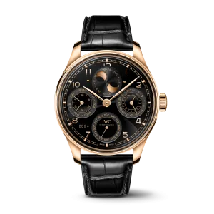 IWC Schaffhausen Portugieser Perpetual Calendar 44mm - Black & 18-carat Gold