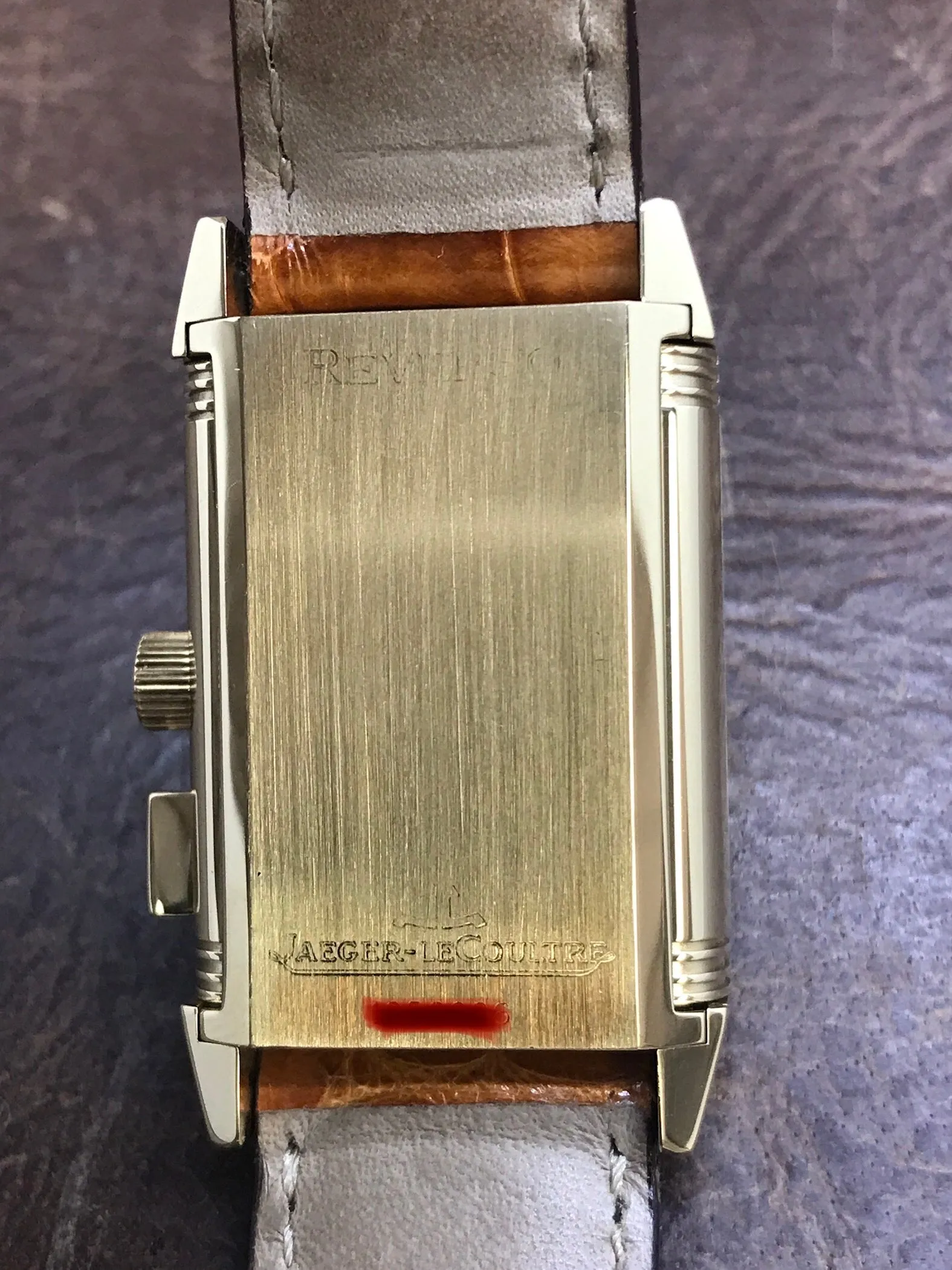 Jaeger-Lecoultre Reverso 18K Memory 255.1.82 Silver Dial Manual winding Men's Watch