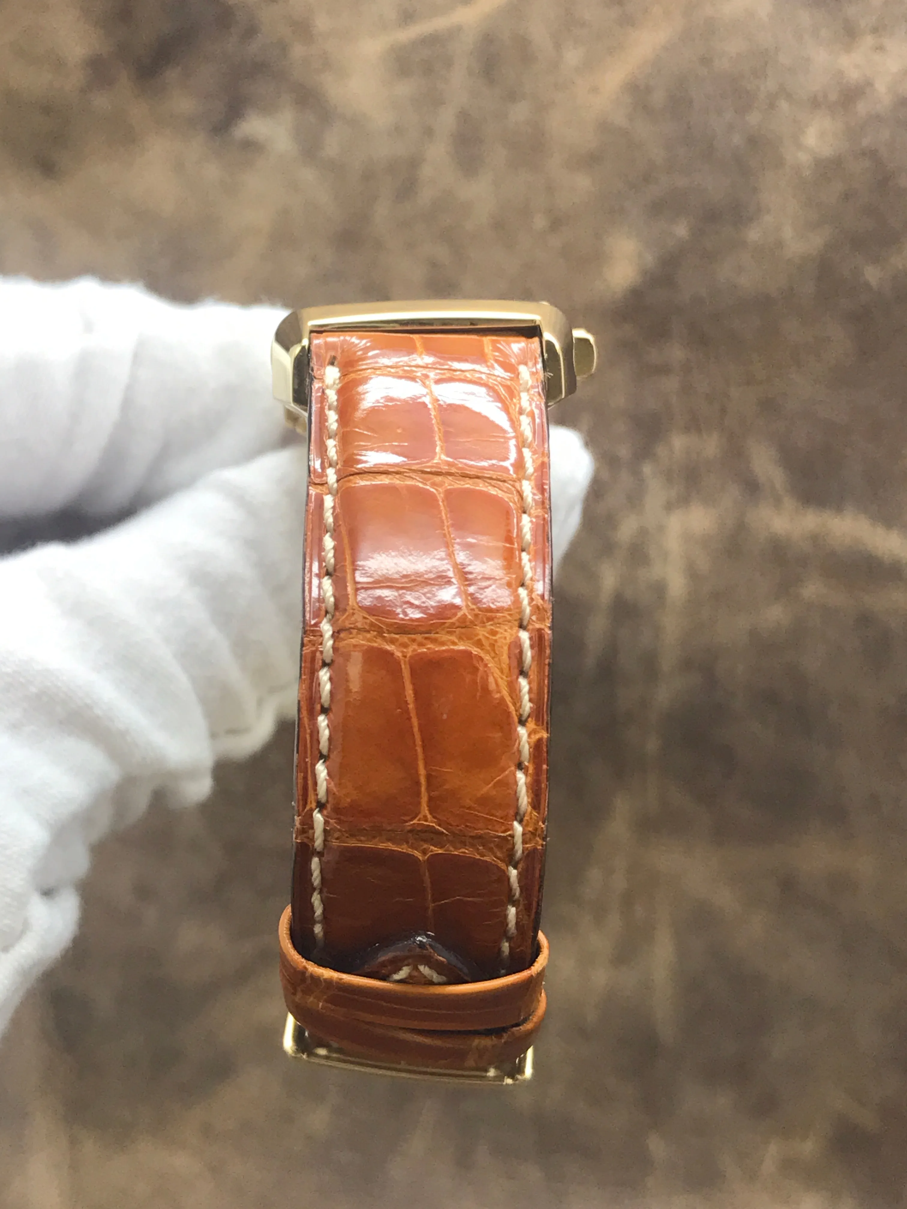 Jaeger-Lecoultre Reverso 18K Memory 255.1.82 Silver Dial Manual winding Men's Watch