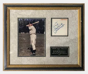 ''JOE DIMAGGIO'' C.1970s Bowery Savings Bank Autographed Note - $5K APR w/ CoA!