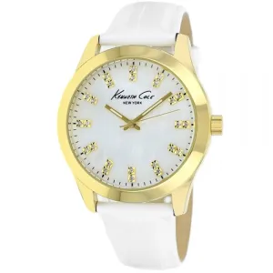 Kenneth Cole New York Leather  Womens Classic Wrist Watches KCW2024
