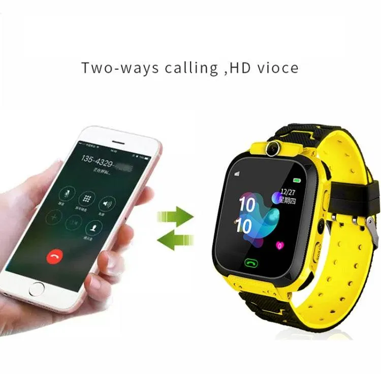 Kids' Smartwatch Q12B with 1.44" Color Display, LBS Tracking, SOS Function, and Two-Way Calling
