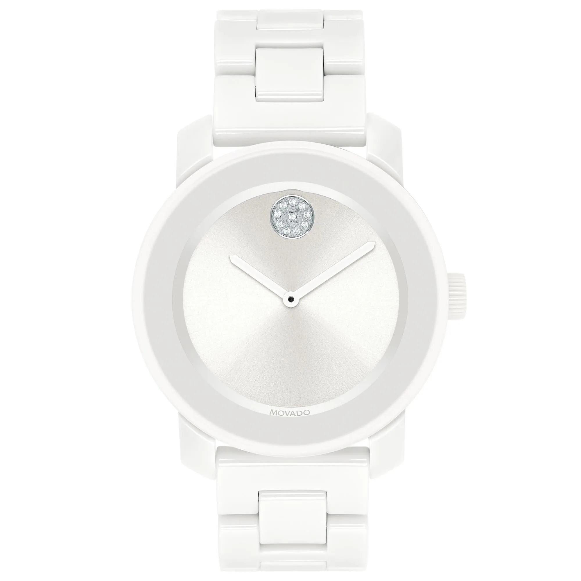 Ladies' Movado BOLD White Ceramic Bracelet Watch | 36mm | 3600534