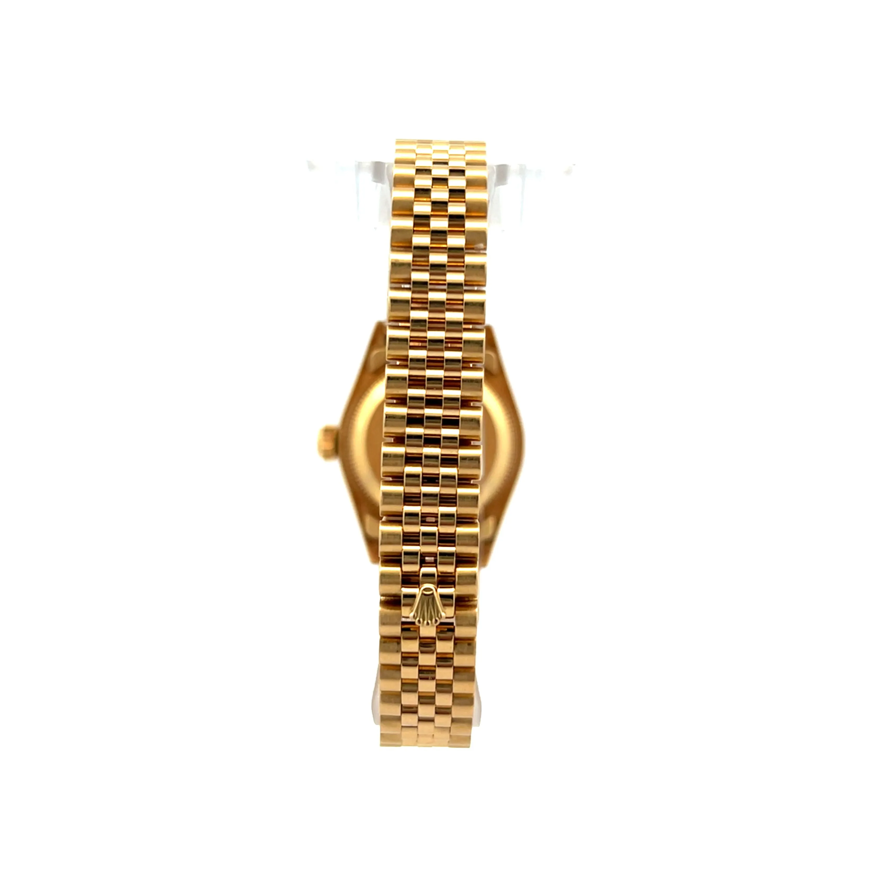 Ladies Rolex Datejust w/ Chevrolet Diamond in 18k 9586116