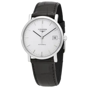 Longines Elegant Automatic Matt White Dial Ladies Watch L4.809.4.12.2