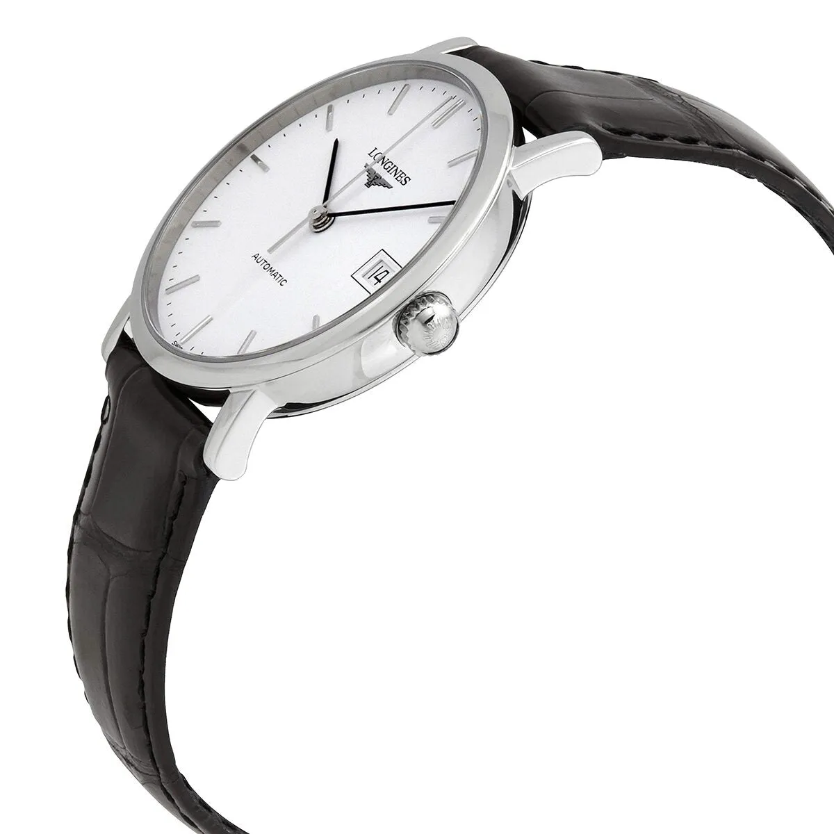 Longines Elegant Automatic Matt White Dial Ladies Watch L4.809.4.12.2