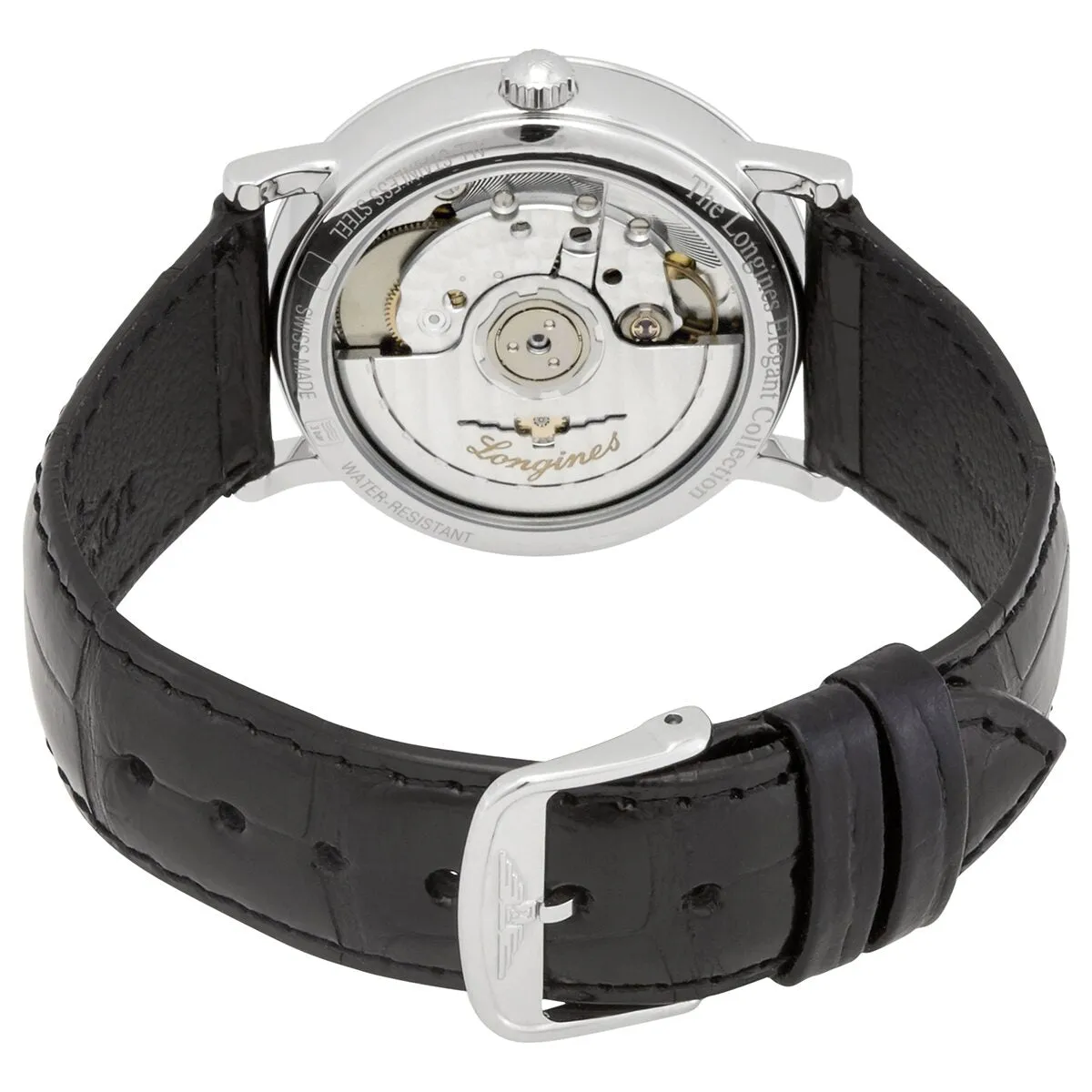 Longines Elegant Automatic Matt White Dial Ladies Watch L4.809.4.12.2