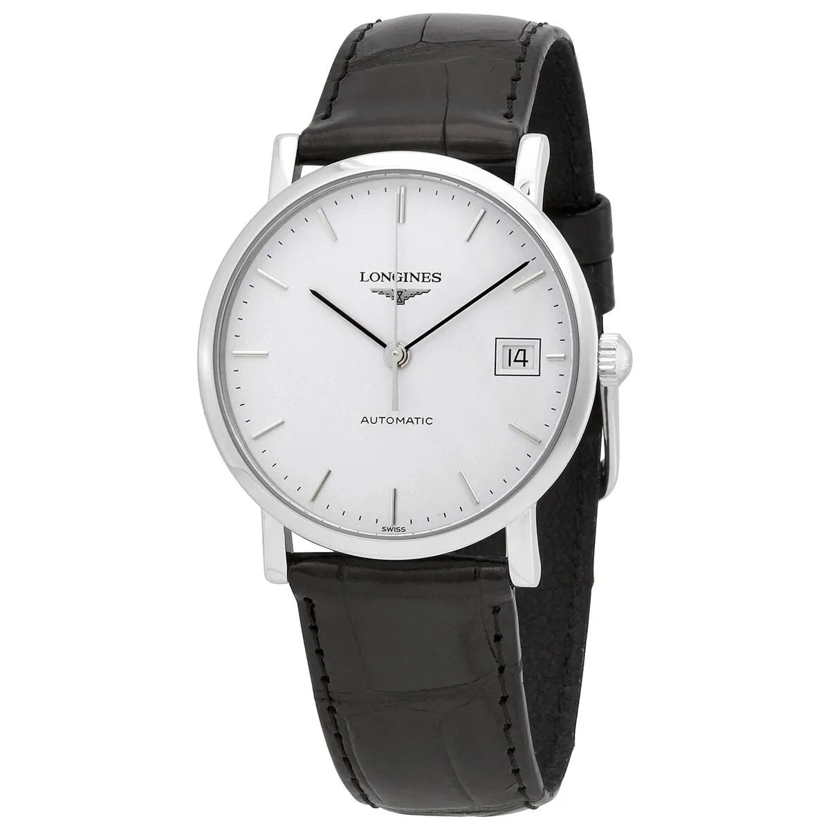 Longines Elegant Automatic Matt White Dial Ladies Watch L4.809.4.12.2