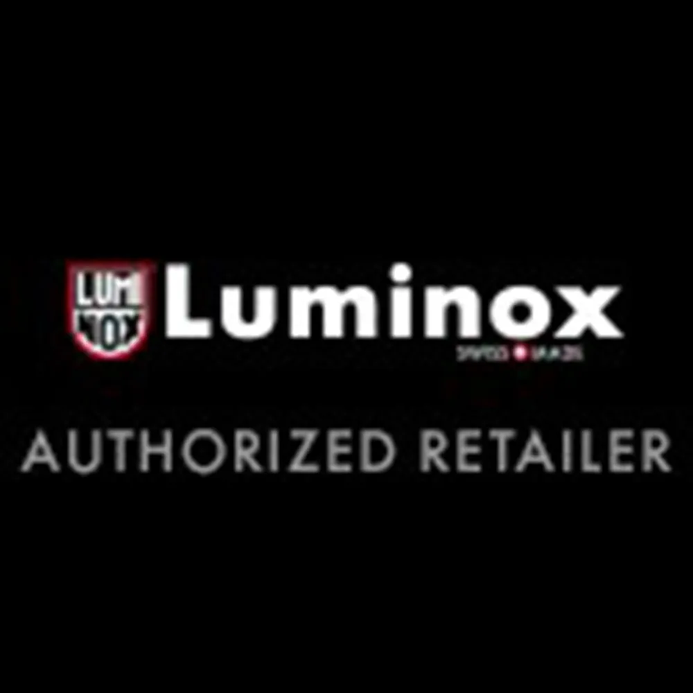Luminox Men's Modern Mariner Series Black & Gray Leather Strap Stainless Steel Buckle Watch Band - FEX.6250.22B.K