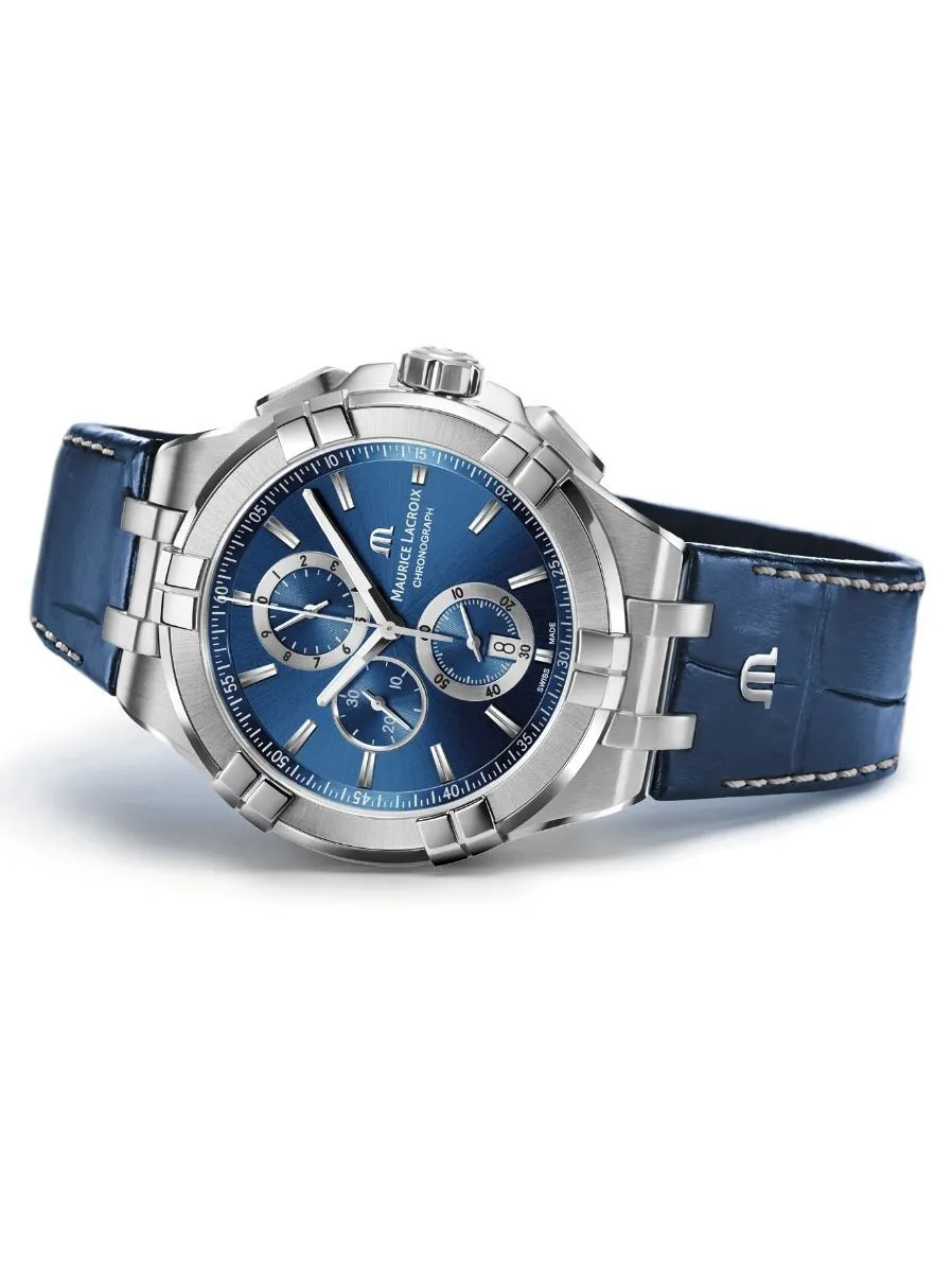 Maurice Lacroix AIKON Chronograph 44mm Mens Watch