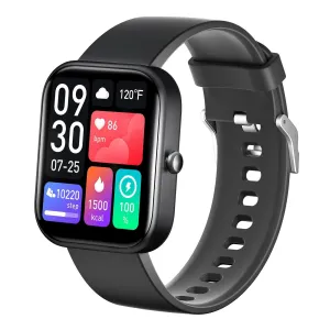 Men Smartwatch Fashion Bluetooth Call BT Music Alarm Clock Voice Assistant Waterproof Smart Watches For Android Phone G21