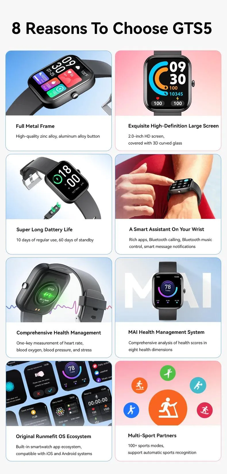 Men Smartwatch Fashion Bluetooth Call BT Music Alarm Clock Voice Assistant Waterproof Smart Watches For Android Phone G21