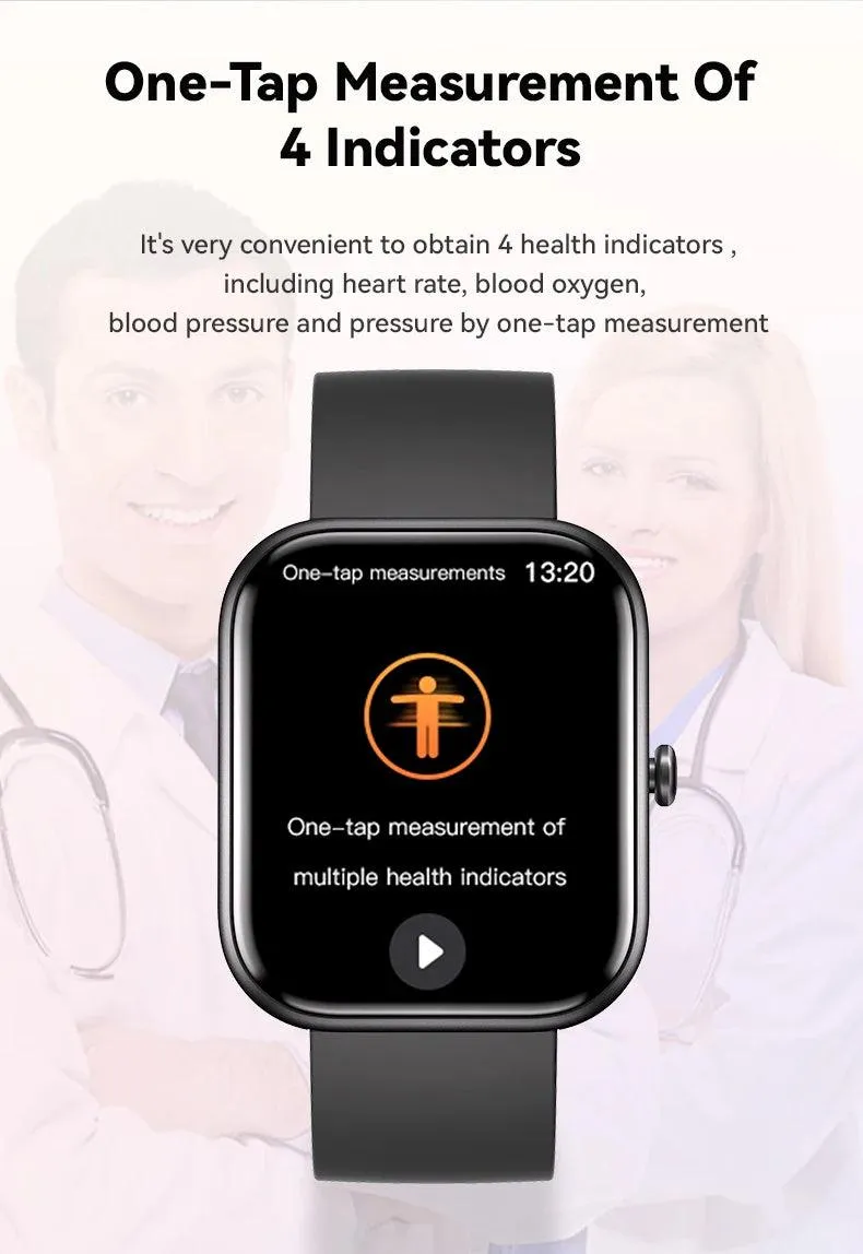 Men Smartwatch Fashion Bluetooth Call BT Music Alarm Clock Voice Assistant Waterproof Smart Watches For Android Phone G21