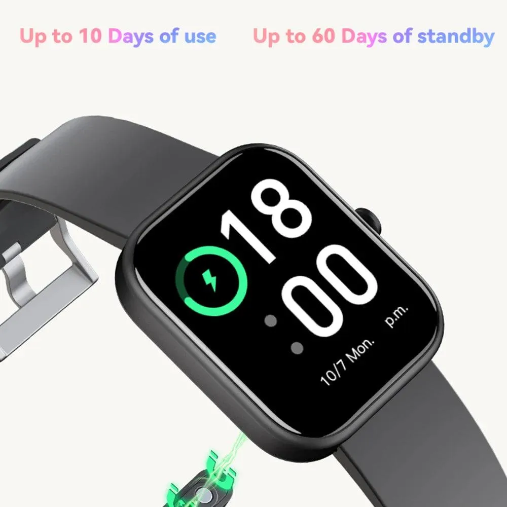 Men Smartwatch Fashion Bluetooth Call BT Music Alarm Clock Voice Assistant Waterproof Smart Watches For Android Phone G21