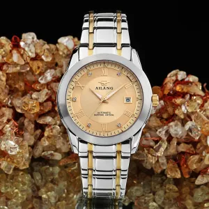 Men's Business Casual Stainless Steel Mechanical Watch
